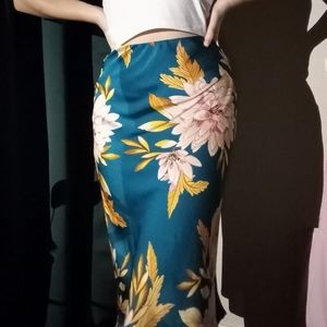 Floral Midi Summer Skirt ☀️